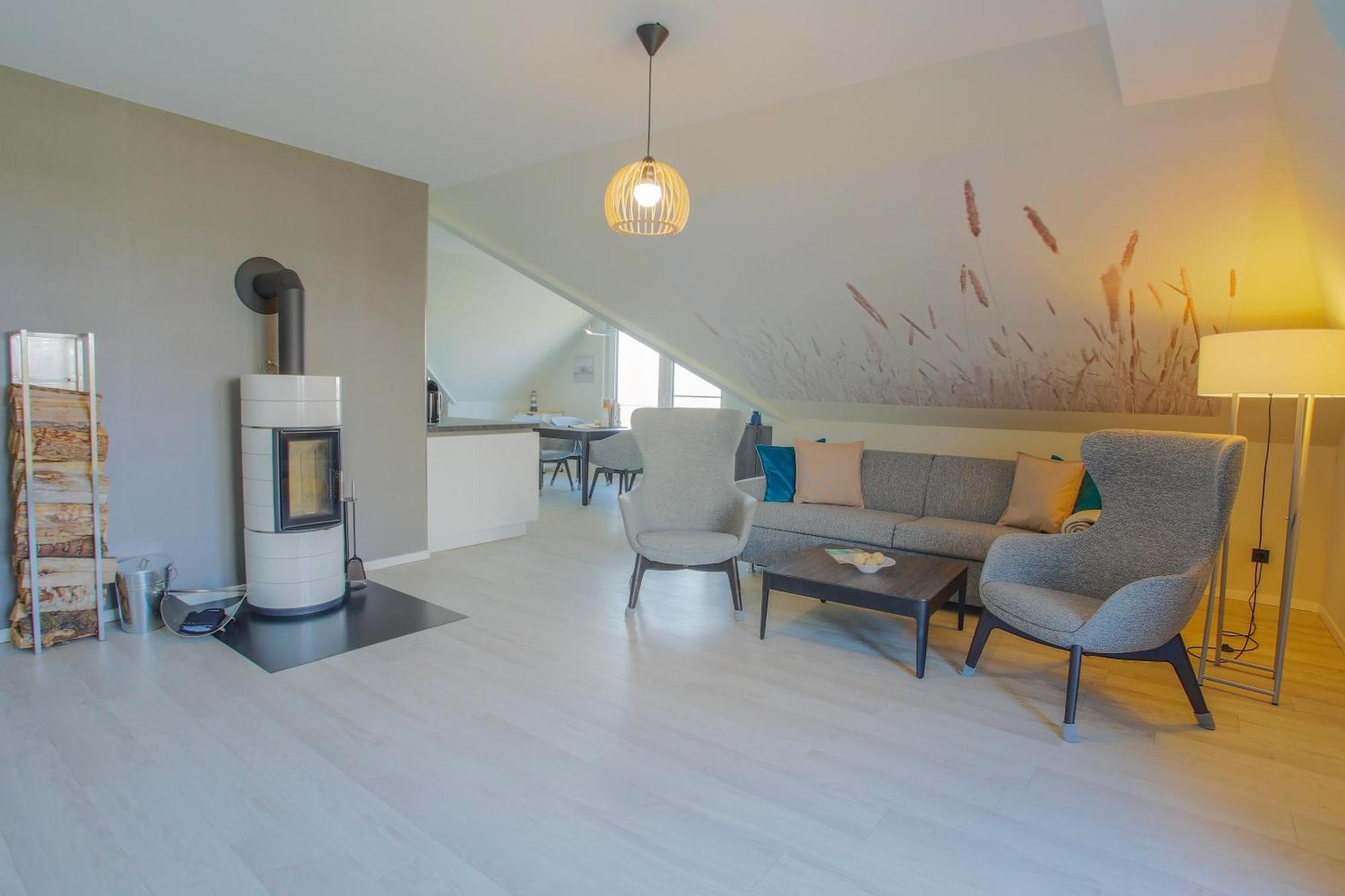 Meerblick Mit Kamin Am Saaler Bodden Wustrow  Exterior foto